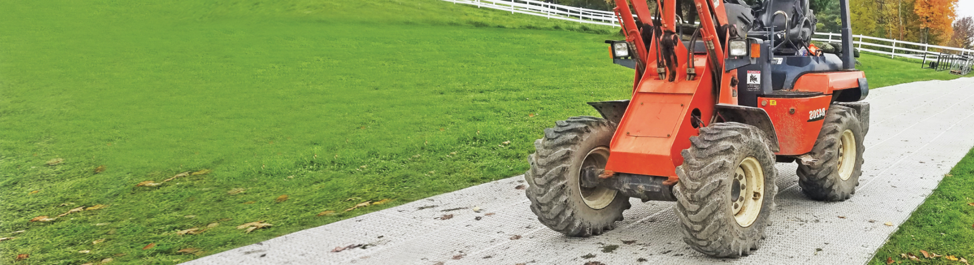 Tractor on Workhorse Panels